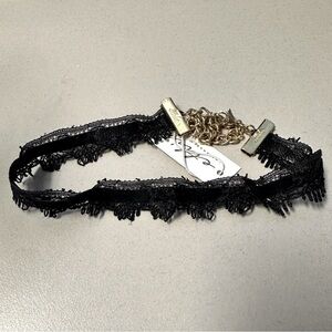 ETTIKA woven lace choker